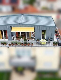 Exklusives Wohnen- Lichtdurchflutete Penthousewohnung mit großzügiger Dachterrasse in Münzenberg OT - Münzenberg