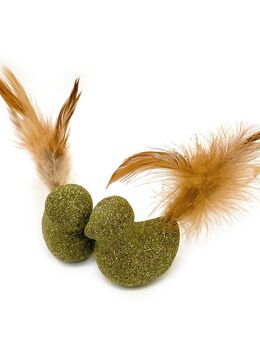 Aumüller Silvervine Dentalspielzeug Vögelchen - Sparpaket: 2 x 2er Set