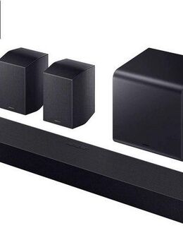 Samsung HW-Q995GF Q-Soundbar Soundbar 11.1.4 (Bluetooth, WLAN (WiFi), 11.1.4-Kanal Subwoofer & Rücklautsprecher, Kabellos Dolby Atmos, DTS:X)