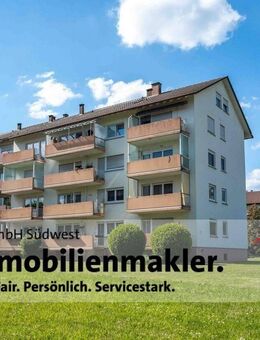 Wohnung mit 2 Balkonen in beliebter Nordstadt-Lage! - Singen (Hohentwiel)