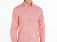 Tommy Hilfiger Karohemd FLEX TEXTURED GINGHAM SF SHIRT mit kleiner Logostickerei