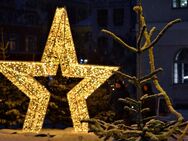 XXL Outdoor Weihnachtsstern | Verleih Veranstaltungsdekoration - Wismar