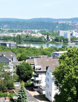 Panoramablick in direkter UNI-Nähe: 2 Zimmer, Küche, Bad, Balkon, Aufzug - Koblenz