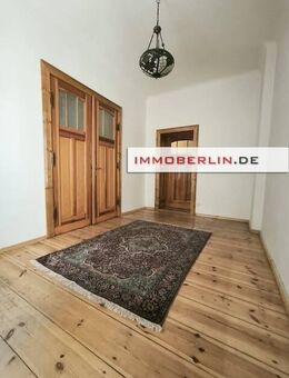 IMMOBERLIN.DE - Exzellente Altbauwohnung mit Gartenzimmer in familienfreundlicher Lage - Luckenwalde