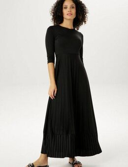 Aniston CASUAL Maxikleid Rockteil mit Volant aus Plissee