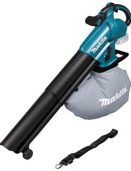 Makita Akku-Laubbläser 2 in 1 Akku-Laubsauger inkl. Häckselfunktion »DUB187Z«, ohne Akku und Ladegerät, 18V, 64 m/s, 366 m3 /h