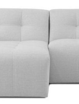 OTTO home Ecksofa Tapley, Breite 221 cm,Boucle, Struktur fein, mit Knopfsteppung, bodentief
