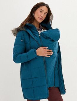 bonprix Umstandsjacke 3-in-1 warm wattierte Umstands- und Tragejacke