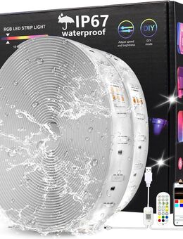 Led Streifen RGBW 10M 5050 Bluetooth Wasserdicht USB LED Strip - Berlin Neukölln