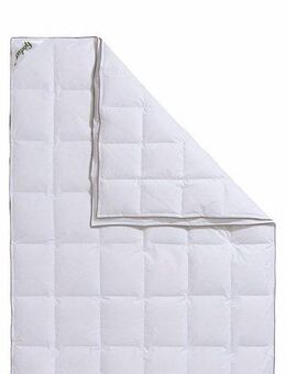 fjödur Daunenbettdecke Fancy, für Allergiker geeignet (Hausstauballergiker), Füllung: 80% Daunen, 20%Federn, Bezug: 100% Baumwolle, Decke 135x200, 155x220 cm, für Sommer und Winter