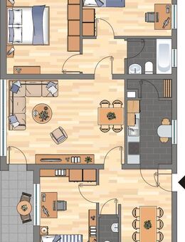 Demnächst frei! 4-Zimmer-Wohnung in Siegen Wenscht - Siegen (Universitätsstadt)