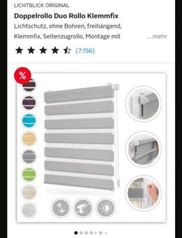 Doppelrollo verschiedene Farben - Güstrow