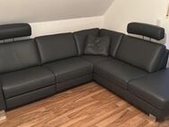 Hukla Leder Couch Ecksofa Elektrisch - Salzbergen