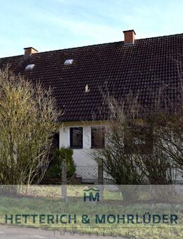 Einfamilienhaus mit ausgebautem Erdgeschoß (103m²) + Ober- und Untergeschoss im Rohbau - Münnerstadt