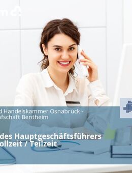 Assistenz des Hauptgeschäftsführers (m/w/d) Vollzeit / Teilzeit - Osnabrück