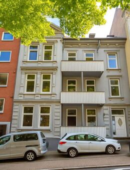 Schöne 4-Zimmer-Wohnung im Dachgeschoss mit ca. 96 qm Wohnfläche in zentraler Lage von Flensburg - Flensburg