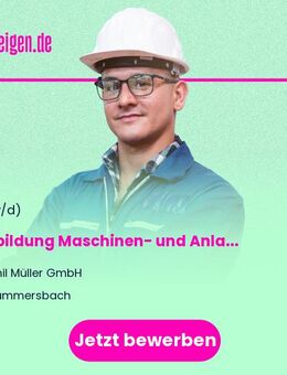 Ausbildung Maschinen- und Anlagenführer (m/w/d) - Waldbröl