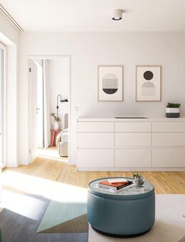 Neubau EH 40 - Charmante Gartenwohnung - 2-Zimmer - Vaterstetten