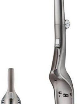 Grundig Akku-Stielstaubsauger VCH 9832, 2- in 1 Akkusauger, herausnehmbares Handteil, beutellos, 75 min Akkulaufzeit, platzsparende Aufbewahrung, 4-stufige Akkuanzeige