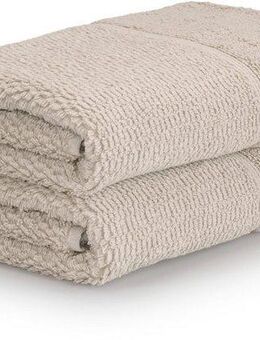 Möve for frottana Handtuch Set Pearl, Frottier (Set, 2-St), mit Perloptik