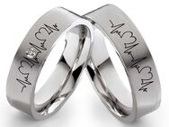 Partnerringe Edelstahl PE049 - Aholming