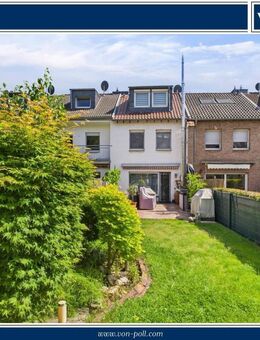 Toplage Dellbrück: Reihenhaus mit idyllischem Garten nahe der beliebten Dellbrücker Hauptstraße - Köln