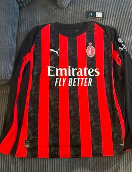AC Milan Heimtrikot Langarm Rafa Leão 2025/26 – Größe XL – Neu & ungetragen mit Etikett - Bruchsal