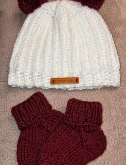 NEWBORN-SET Mütze + Socken - Haibach (Regierungsbezirk Niederbayern)