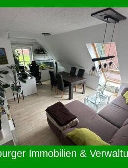 Gemütliche 2-Zimmer-Dachgeschosswohnung mit Küche in Wülpke - Porta Westfalica