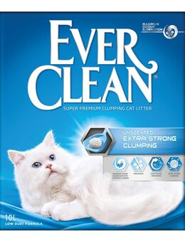 2-fach zooPunkte auf 10 l Ever Clean® Katzenstreu - Extra Strong Parfümfrei