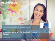 Honorar-Lehrkraft für Englisch (m/w/d) in Teilzeit - Stuttgart