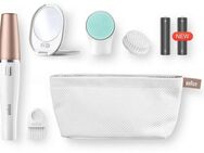 Braun Gesichtsepilierer FaceSpa 851V 3-in-1, Aufsätze: 3 St., mit zusätzlicher Batterie