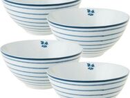 LAURA ASHLEY BLUEPRINT COLLECTABLES Schale Candy Stripe, Porzellan, (Set, 4-tlg)