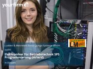 Elektroniker für Betriebstechnik SPS Programmierung (m/w/d) - Dörpen
