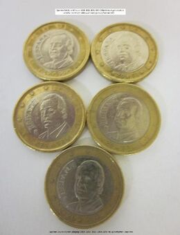 Spanien 1 €uro 5 x 1 € Umlauf 2000-2001-2002-2003-2004- - Mahlberg