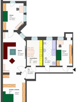 ERSTBEZUG - große 4-Raum Altbauwohnung mit Balkon - Görlitz
