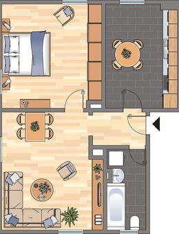2-Zimmer-Wohnung in Dortmund Körne - Dortmund