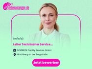 Leiter (m/w/d) Technischer Service - Frankfurt (Main)