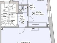 ZENTRALE 1-Raum Wohnung im 1. OG ab 01.06. - Neustadt (Aisch)
