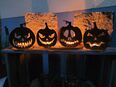 Kürbis Mini Helloween Pumpkin Edelrost Windlicht Teelicht in 87647
