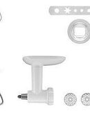 KitchenAid Küchenmaschine 5KSM125EBM SCHWARZ MATT, 300 W, 4,8 l Schüssel, Gratis Fleischwolf, Schüssel, Spritzgebäckvorsatz (Wert: ca.238,- UVP) in 00000