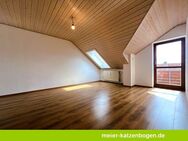 2-Zimmer-Dachgeschosswohnung mit Balkon, Küche und Tiefgarage in Ingolstadt - Ingolstadt