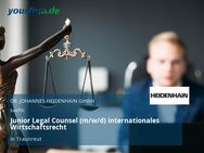 Junior Legal Counsel (m/w/d) internationales Wirtschaftsrecht - Traunreut