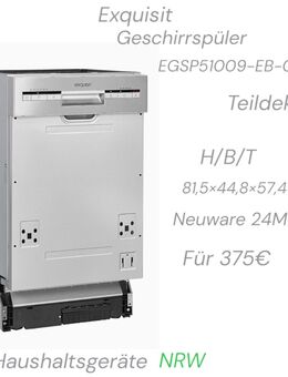 Geschirrspüler 45cm - Krefeld