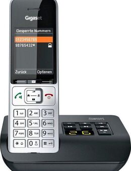 Gigaset COMFORT 500A Schnurloses DECT-Telefon (Mobilteile: 1)