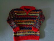 Kunterbunter Kinder-Winterpullover, NEU, Handarbeit - Dinslaken