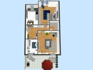 modernisierte 2-Raum-Wohnung mit großer Dachterrasse - Zella-Mehlis