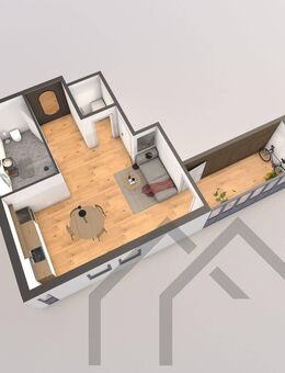 Single-City-Wohnung - Homburg