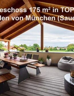 Außergewöhnliche Dachgeschoßwohnung in Sauerlach ! - Sauerlach