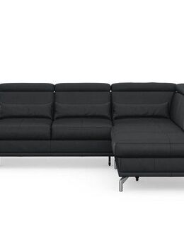 sit&more Ecksofa Cabrio L-Form, mit Sitztiefenverstellung, Arm- und Kopfteilverstellung, 3 Nierenkissen, Federkern, optional Bettfunktion und Stauraum